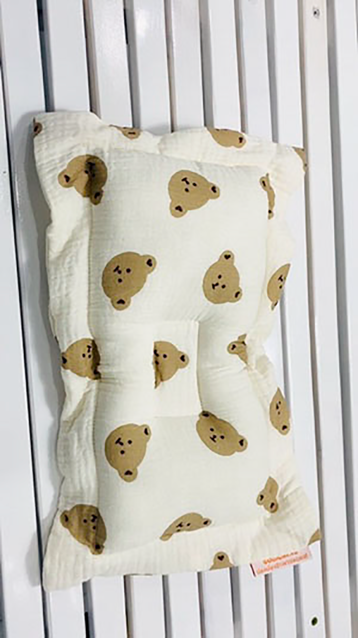 Gối Chặn Bông Vải Muslin Trẻ Em GoldCat
