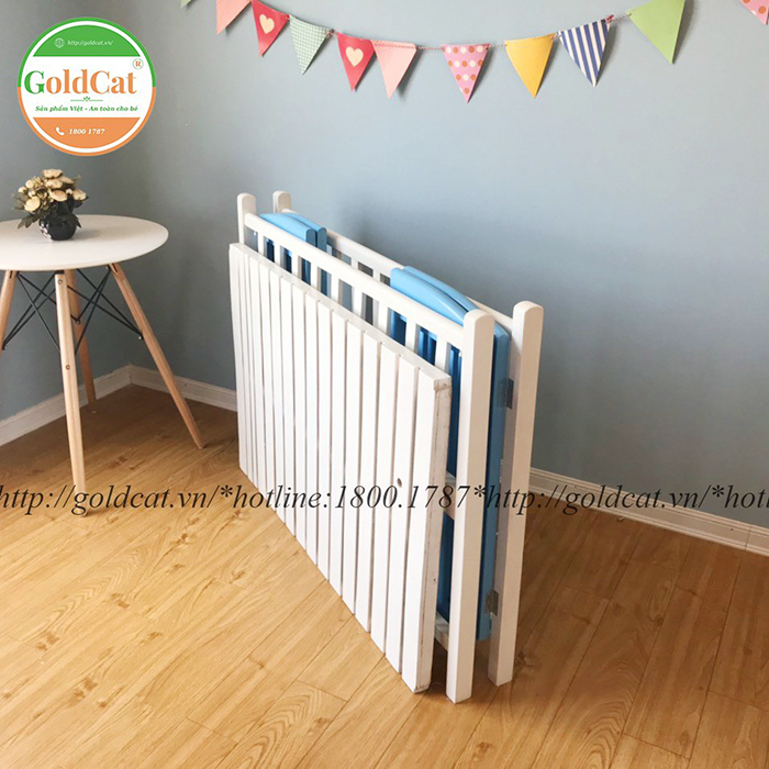 nôi cũi gấp gọn goldcat