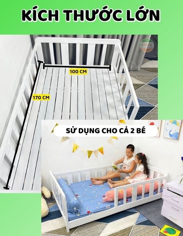giường ngủ trẻ em goldkids