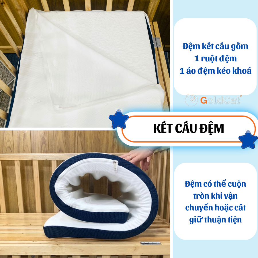 Cấu tạo đệm cao su non