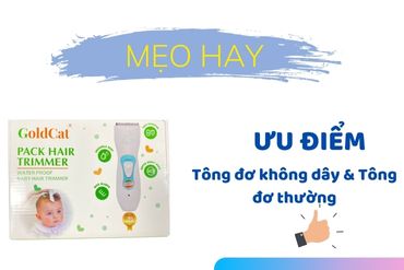 Ưu nhược điểm của tông đơ không dây và tông đơ cắt tóc có dây