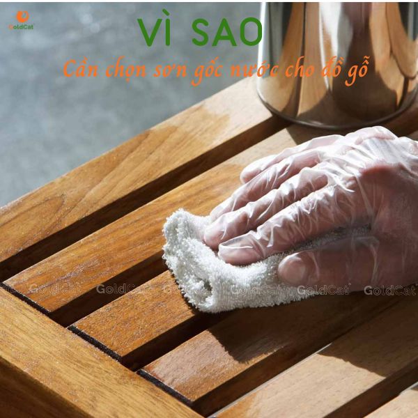 Vì sao cần chọn sơn gốc nước cho giường cũi trẻ em