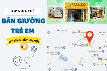 Top 6 địa chỉ uy tín mua giường gỗ thịt cho bé ở Hà Nội