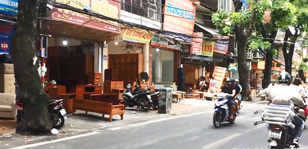 đồ gỗ trẻ em phố đê la thành