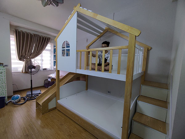 giường tầng cho bé goldcat