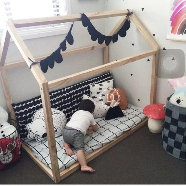 giường ngủ cho bé hình ngôi nhà goldcat