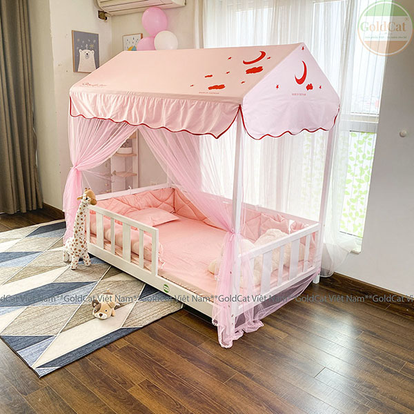 giường ngủ trẻ em hình ngôi nhà goldcat