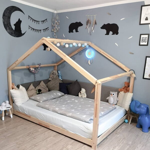 giường ngủ trẻ em hình ngôi nhà