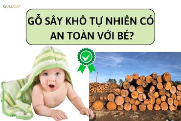 Gỗ sấy khô tự nhiên là gì ? Nó có an toàn cho trẻ nhỏ hay không ?