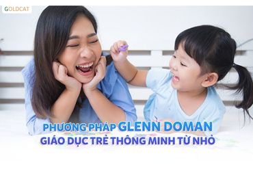 Phương pháp Glenn Doman giáo dục trẻ phát triển tư duy hiệu quả nhất