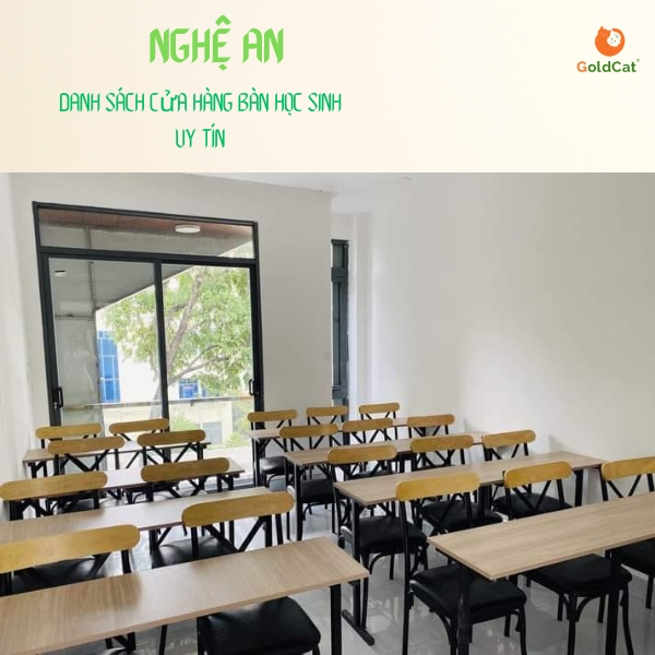Danh sách cửa hàng bán bàn ghế học sinh uy tín ở Nghệ An