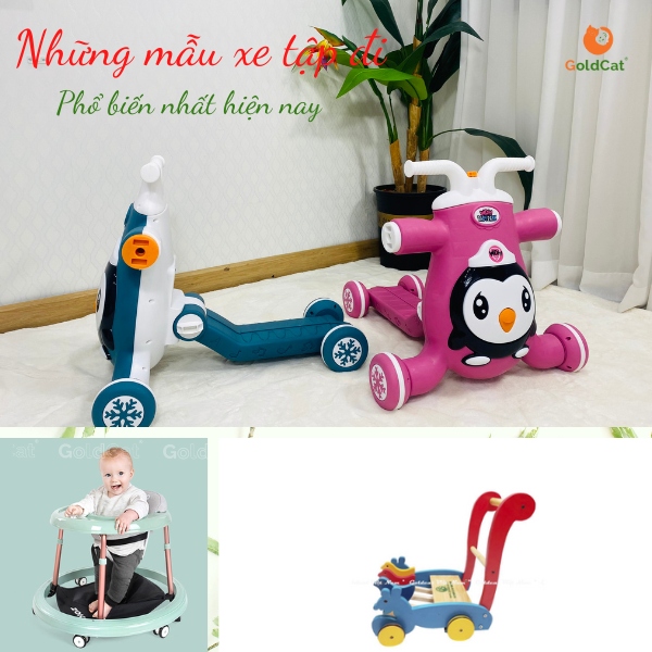 Tổng hợp những mẫu xe tập đi phổ biến nhất hiện nay 