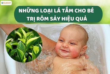 Những loại lá tắm cho bé trị rôm sảy ngứa mẩn đỏ hiệu quả
