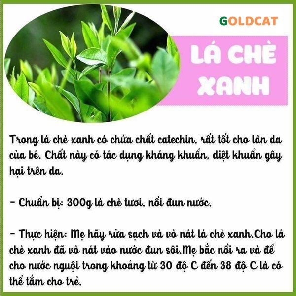 lá tắm cho bé