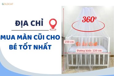 Địa chỉ uy tín mua màn cho cũi em bé ở Hà Nội