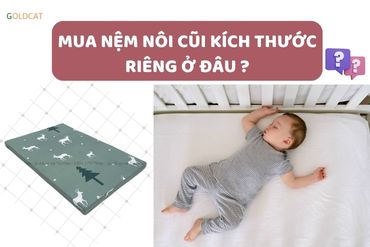 Mua nệm cho cũi kích thước riêng ở đâu giá tốt ?