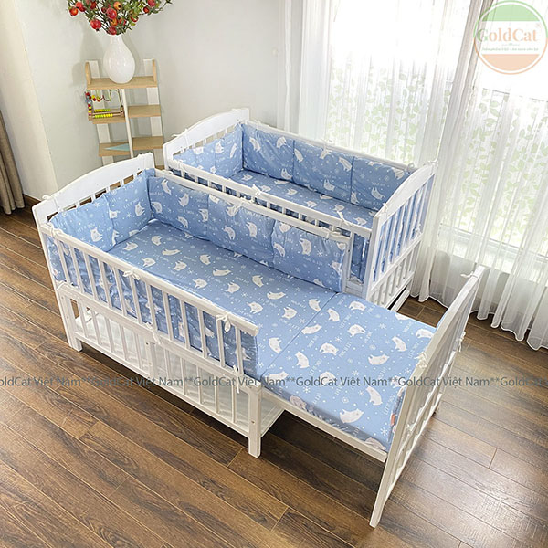 giường cũi đa năng cho trẻ nhỏ