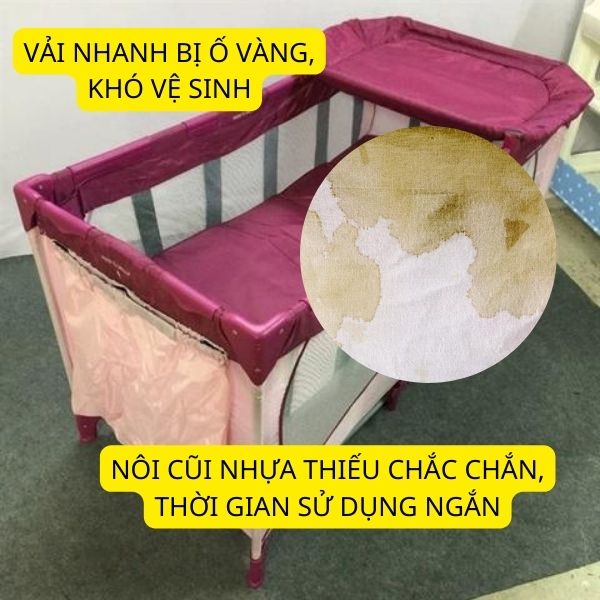 nôi cũi nhựa cho bé sơ sinh