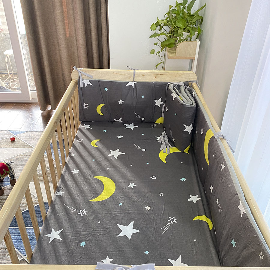 quây ga vải sợi tre an toàn với da bé