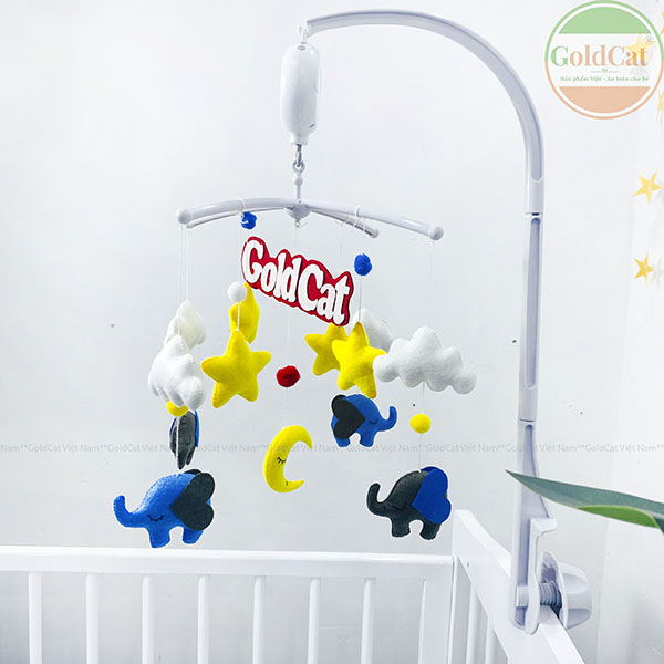 treo nôi phát nhạc cho bé goldcat