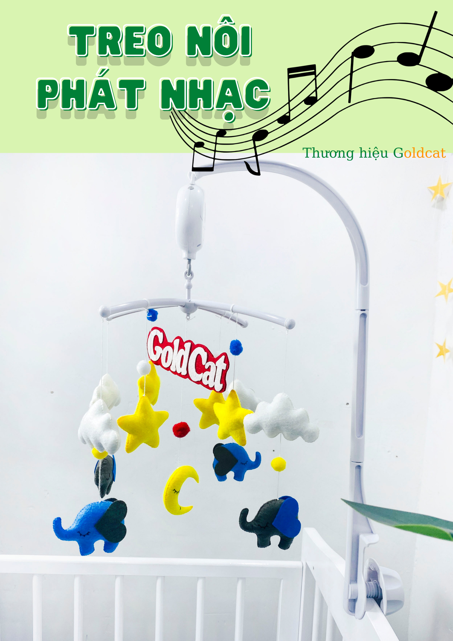 treo nôi phát nhạc