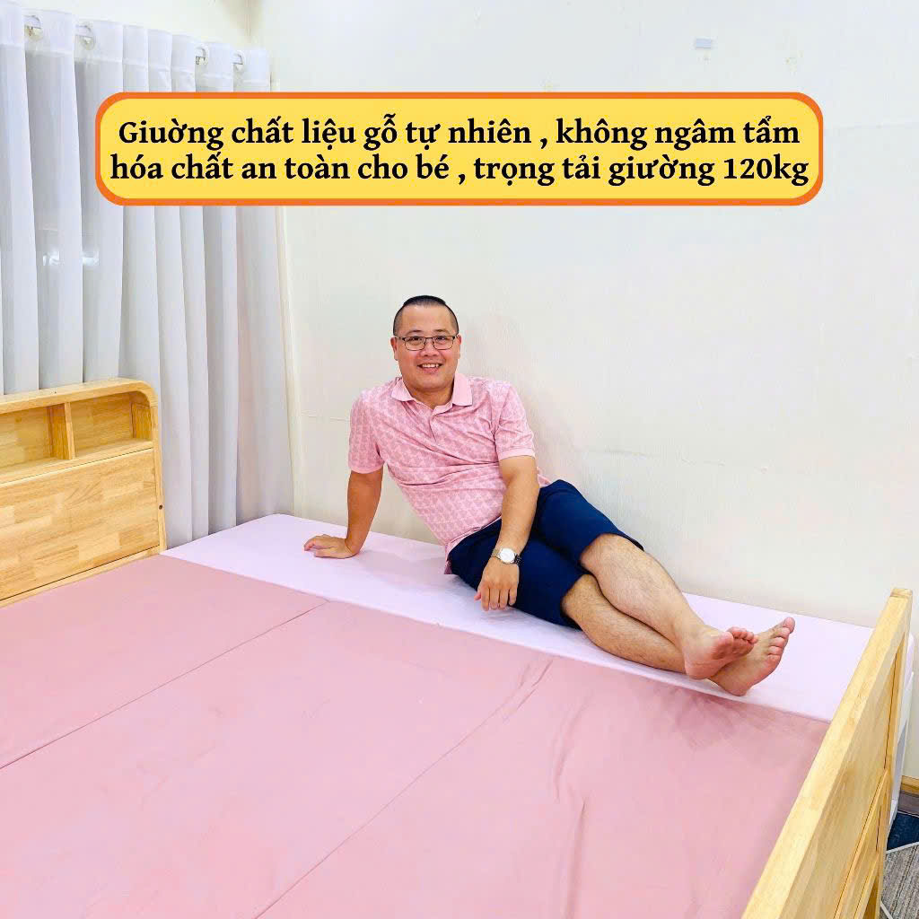 Giường Ghép Không Thành GoldCat - Giường Lọt Khe Màu Trắng