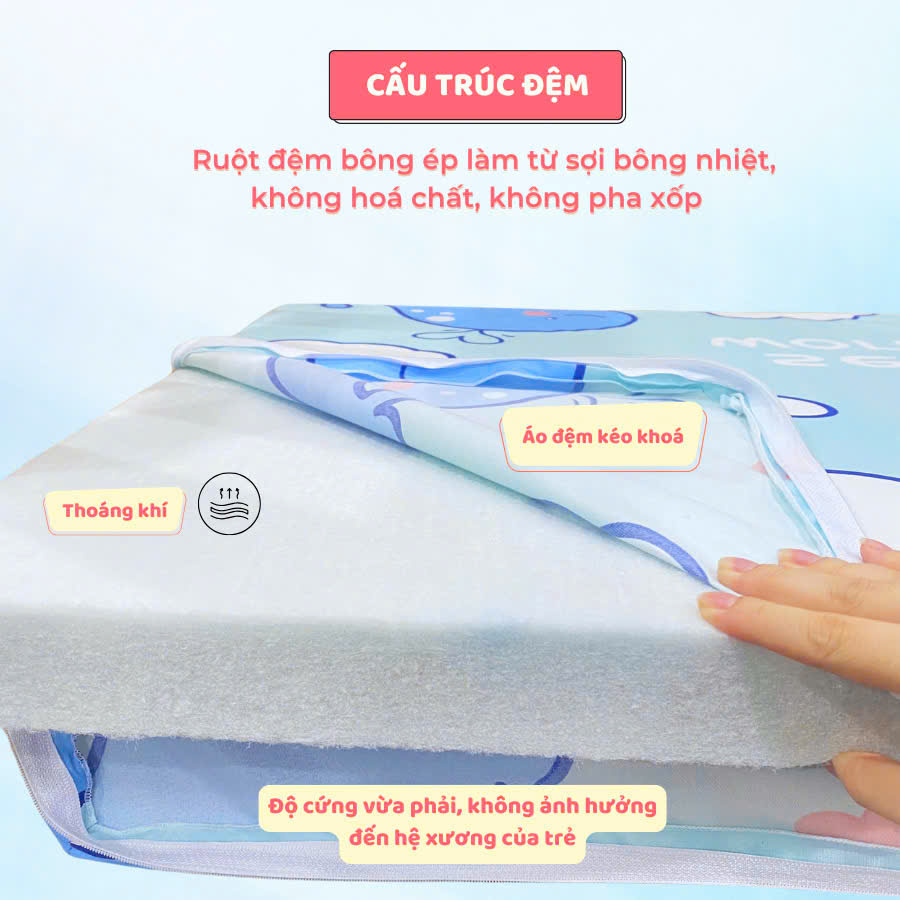 Đệm Cũi Cho Bé GoldCat