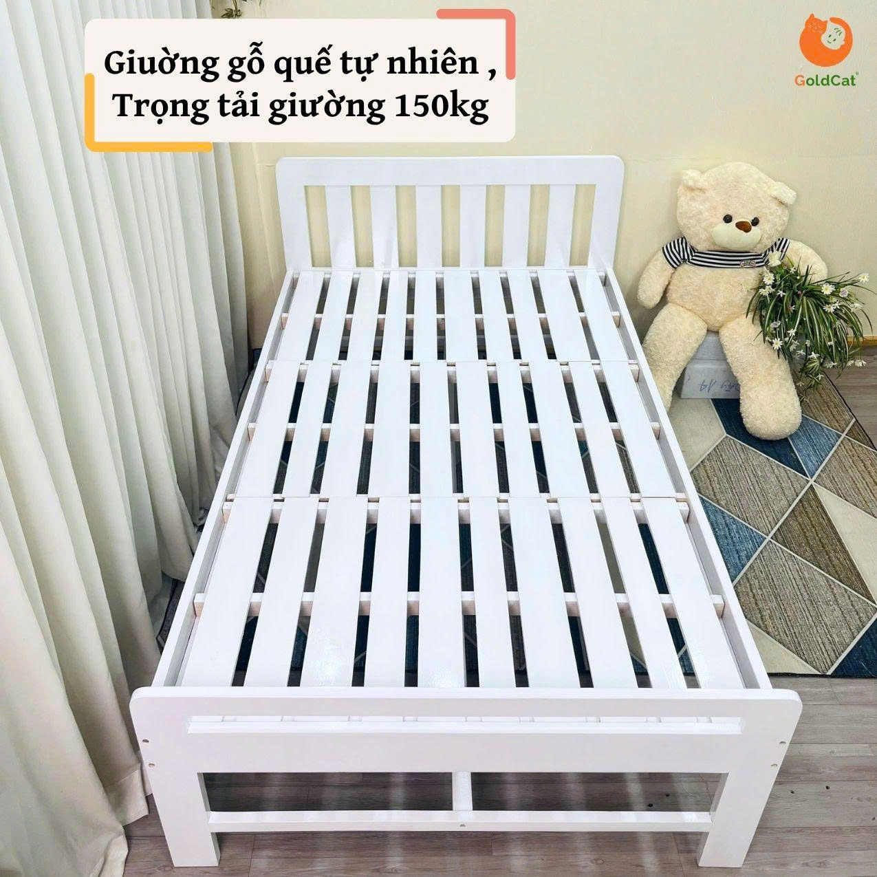 Giường Đa Năng Goldcat 2in1 Kích Thước 1m2x2m