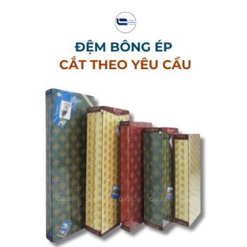 Đệm Bông Ép  Cắt Theo YC LH Zalo: 0814.34.34.34