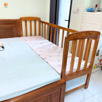 Giường Ghép Cho Bé  GoldCat - Màu Mộc