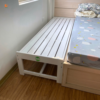 Giường Ghép Không Thành GoldCat - Giường Lọt Khe Màu Trắng