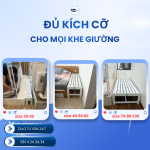 Giường Ghép Không Thành DUMIAN - Giường Lọt Khe Màu Trắng