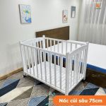 Nôi Cũi Cho Bé 4in1 Gấp Gọn GoldCat Chuyển Đổi 4 Chế Độ (Combo Cơ bản)