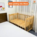 Nôi Cũi Cho Bé 4in1 Gấp Gọn GoldCat Chuyển Đổi 4 Chế Độ (Combo Cơ bản)