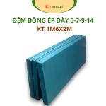 Đệm Bông Ép Gấp Gọn GoldCat Kích Thước 1M6X2M.
