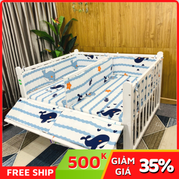 Cũi Giường Sinh Đôi Cho Bé GoldCat