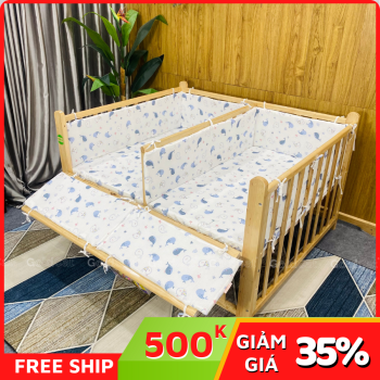 Cũi Giường Sinh Đôi Cho Bé GoldCat