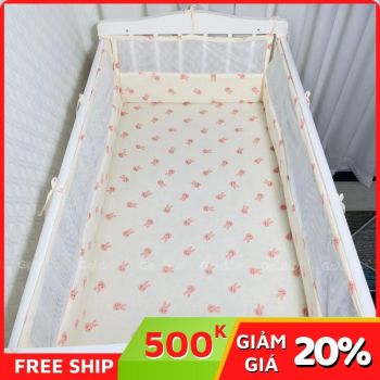 Bộ Quây Ga Cho Cũi Cao Cấp Lưới