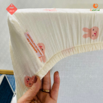 Bộ Quây Cũi Kèm Ga Vải Muslin
