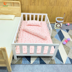 Giường Cho Bé GoldKids Kích Thước 100x170cm, Gỗ Quế Tư Nhiên - An toàn