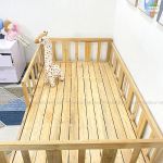 Giường Cho Bé GoldKids Kích Thước 100x170cm, Gỗ Quế Tư Nhiên - An toàn