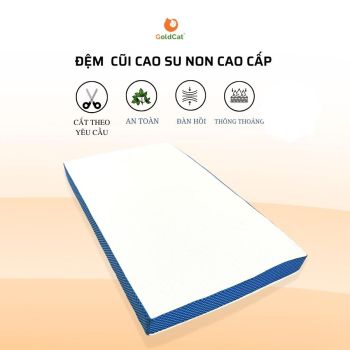 Đệm cao su cho giường trẻ em GoldCat