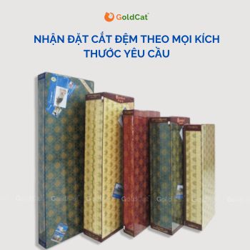 Đệm Bông Ép GoldCat Cắt May Theo Kích Thước Yêu Cầu