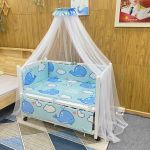 Nôi cũi Gấp Gọn 4in1 GoldCat - Màu Trắng