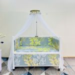 Nôi cũi Gấp Gọn 4in1 GoldCat - Màu Trắng