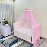 Nôi Cũi Gấp Gọn 4in1 GoldCat - Màu Mộc