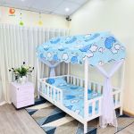 Giường Ngôi Nhà GoldCat - Màu Trắng