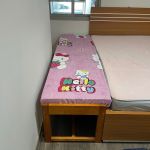 Giường Ghép Không Thành GoldCat - Giường Lọt Khe Màu Mộc