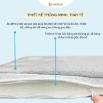 Đệm Cũi Cao Su Non Cho Bé Sơ Sinh GoldCat