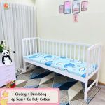 Giường Ghép Cho Bé GoldCat - Màu Trắng